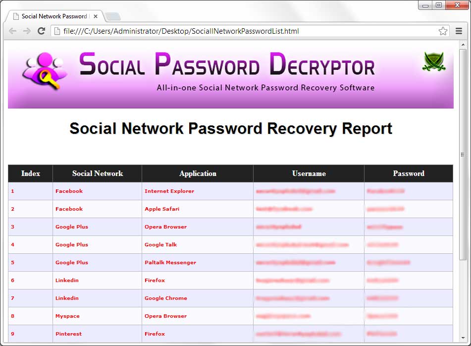Facebook password decryptor mac download version